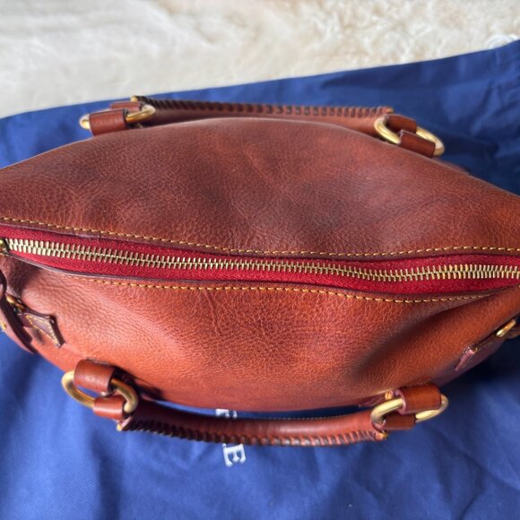 Dooney & Bourke Florentine Leather Satchel/Shoulder Bag/Crossbody Bag - Picture 4 of 16